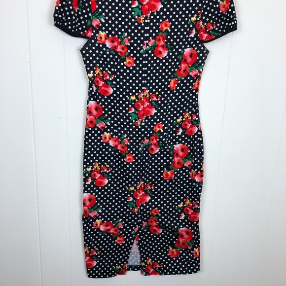 Voodoo Vixen 1950s Style Dress Sz M - Picture 10 of 12